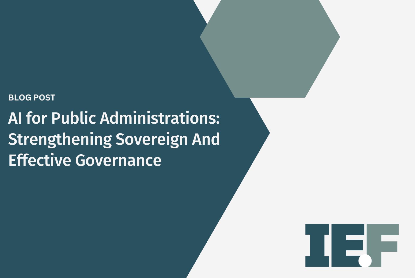 AI for Public Administrations: Strengthening Sovereign And Effective Governance